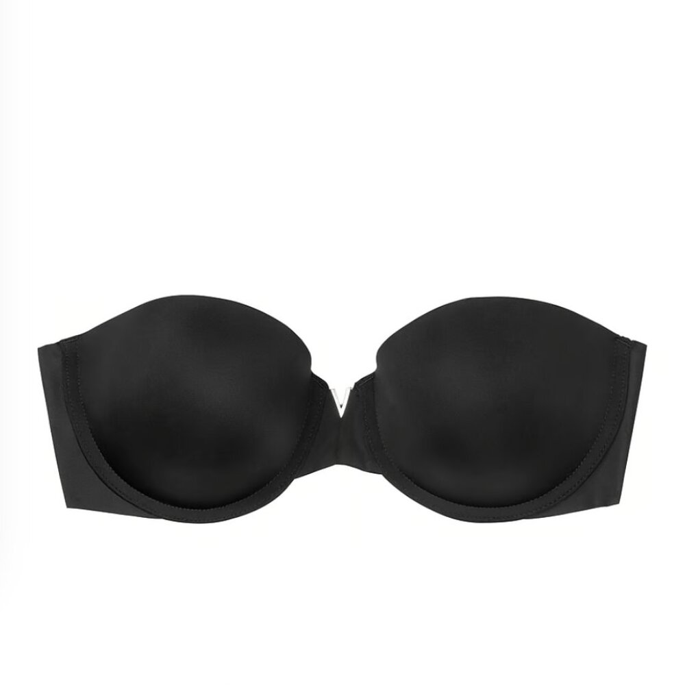 NWT Victoria's Secret Black 34B Multi Way Smooth Lift Strapless Convertible Sexy